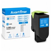 Compatible Lexmark CS317 / CX317 / CS417 / CX417 / CS517 / CX517 Cyan Cartucho de Toner 71B20C0