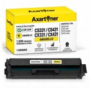 Compatible Lexmark CS331dw / CS431dw / CX331adwe / CX431adw Amarillo Cartucho de Toner 20N20Y0