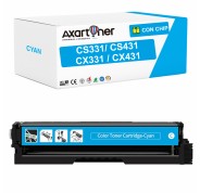 Compatible Lexmark CS331dw / CS431dw / CX331adwe / CX431adw Cyan Cartucho de Toner 20N20C0