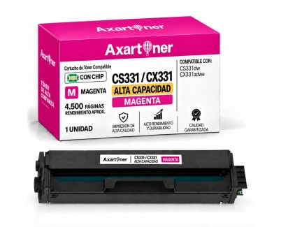 Compatible Lexmark CS331dw / CX331adwe Magenta Cartucho de Toner 20N2HM0 / 20N0H30