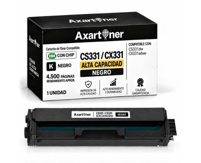 Compatible Lexmark CS331dw / CX331adwe Negro Cartucho de Toner 20N2HK0 / 20N0H10