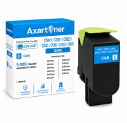 Compatible Lexmark CS421 / CS521 / CS622 / CX421 / CX522 / CX622 / CX625 Cyan Cartucho de Toner 78C2XC0 / 78C2XCE / 78C20C0