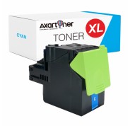 Compatible Lexmark CS421, CS521, CS622, CX421, CX522, CX622, CX625 Cyan Cartucho de Toner 78C2XCE