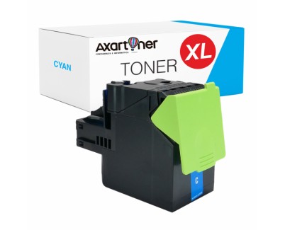 Compatible Lexmark CS421, CS521, CS622, CX421, CX522, CX622, CX625 Cyan Cartucho de Toner 78C2XCE