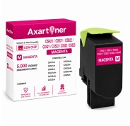 Compatible Lexmark CS421 / CS521 / CS622 / CX421 / CX522 / CX622 / CX625 Magenta Cartucho de Toner 78C2XM0 / 78C2XME / 78C20M0