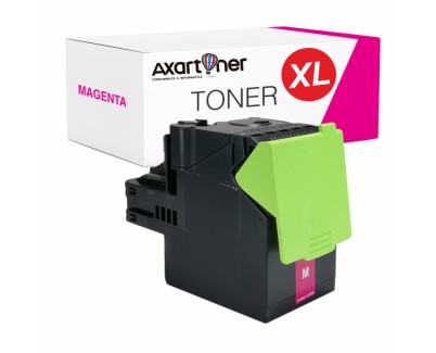 Compatible Lexmark CS421, CS521, CS622, CX421, CX522, CX622, CX625 Magenta Cartucho de Toner 78C2XME