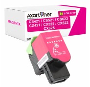 Compatible Lexmark CS421 / CS521 / CS622 / CX421 / CX522 / CX622 / CX625 Magenta Cartucho de Toner 78C2XM0 / 78C2XME / 78C20M0