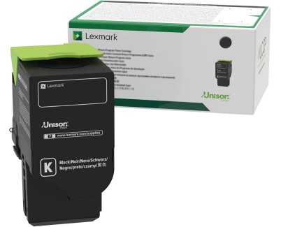 Original Lexmark CS421/CS521/CS622/CX421/CX522/CX622/CX625 Negro Cartucho de Toner - 78C2XK0/78C2XKE