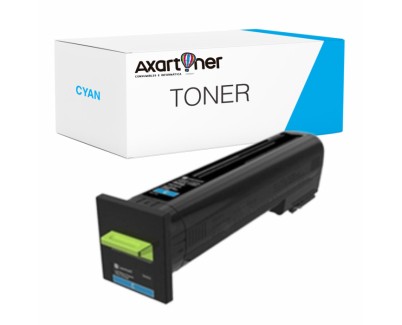 Compatible Lexmark CS820, CX820, CX825, CX860 Cyan Cartucho de Toner 72K20C0