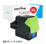 Compatible Lexmark CX410 / CX510 Cyan Cartucho de Toner 80C2HC0 / 80C2HCE / 802HC