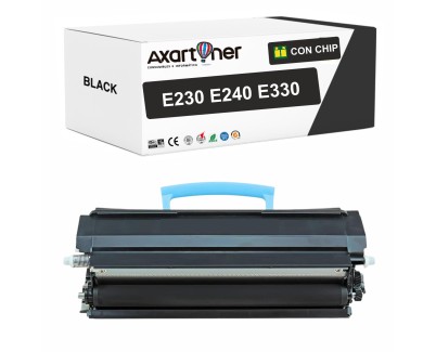 Compatible Lexmark E230 / E240 / E330  Negro Cartucho de Toner 24016SE / 24040SW / 24018SL / 34080HE / 34040HW / 34016HE