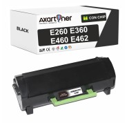 Compatible Lexmark E260 / E360 / E460 / E462 Negro Cartucho de Toner E260A11E / E360H11E / E460X31E