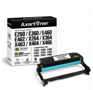 Compatible Lexmark E260 / E360 / E460 / E462 / X264 / X364 / X463 / X464 / X466 Negro Tambor de Imagen E260X22G (Drum)