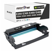 Compatible Lexmark E260 / E360 / E460 / E462 / X264 / X364 / X463 / X464 / X466 Negro Tambor de Imagen E260X22G (Drum)