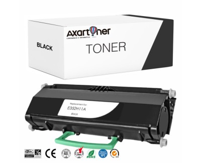 Compatible Lexmark E350 / E352 Negro Cartucho de Toner E352H11E