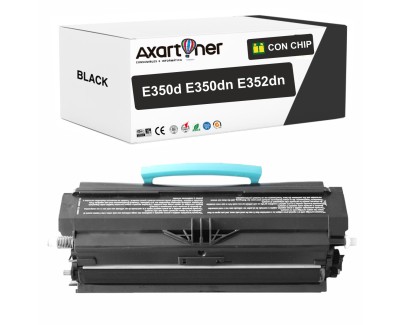 Compatible Lexmark E350d E350dn E352dn Negro Cartucho de Toner E352H11E