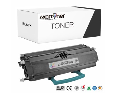 Compatible Lexmark E360 / E460 / E462 Negro Cartucho de Toner E360H11E / E360H21E / E460X31E