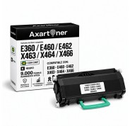 Compatible Lexmark E360 / E460 / E462 / X463 / X464 / X466 Negro Cartucho de Toner E360H11E / E360H21E / E460X31E