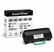 Compatible Lexmark E460 / E462 / X463 / X464 / X466 Negro Cartucho de Toner E460X11E / E460X31E / X463H11G / X463H21G