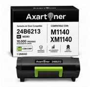 Compatible Lexmark M1140 / XM1140 Negro Cartucho de Toner 24B6213