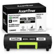 Compatible Lexmark M3250 / XM3250 Negro Cartucho de Toner 24B6890