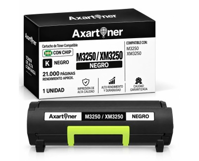 Compatible Lexmark M3250 / XM3250 Negro Cartucho de Toner 24B6890