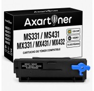 Compatible Lexmark MS331dn / MS431dn / MS431dw / MX331adn / MX431adn / MX432adwe Negro Cartucho de Toner 55B2H00
