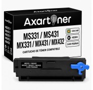 Compatible Lexmark MS331dn / MS431dn / MS431dw / MX331adn / MX431adn / MX432adwe Negro Cartucho de Toner 55B2000