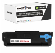 Compatible Lexmark MS331dn / MS431dn / MS431dw / MX331adn / MX431adn / MX432adwe Negro Cartucho de Toner 55B2000