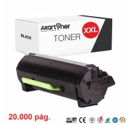 Compatible Lexmark MS517 / MS617 / MX517 / MX617 Negro Cartucho de Toner 51B2X00 (20.000 pág.)