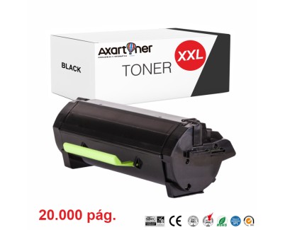 Compatible Lexmark MS517 / MS617 / MX517 / MX617 Negro Cartucho de Toner 51B2X00 (20.000 pág.)