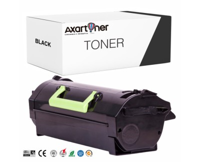 Compatible Lexmark MX710, MX711, MX810, MX811, MX812 Negro Cartucho de Toner 62D2000 / 622