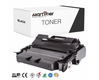 Compatible Lexmark T640 / T642 / T644 Negro Cartucho de Toner 64016HE