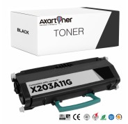 Compatible Lexmark X203 / X204 Negro Cartucho de Toner X203A11G