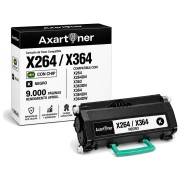 Compatible Lexmark X264 / X364 Negro Cartucho de Toner X264H11G