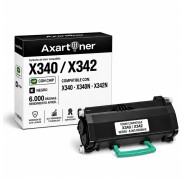 Compatible Lexmark X340 / X342 Negro Cartucho de Toner X340H11G
