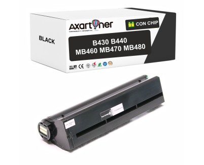 Compatible OKI B430 / B440 / MB460 / MB470 / MB480 Negro Cartucho de Toner 43979202