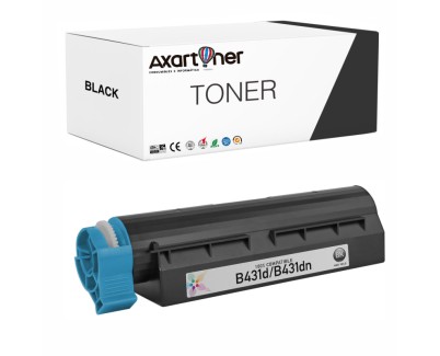 Compatible OKI B431 / MB461 / MB471 / MB491 Negro Cartucho de Toner 44917602 / 44574902 (10.000 pág.)