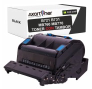 Compatible OKI B721 / B731 / MB760 / MB770 Negro Cartucho de Toner CON Tambor 45488802