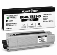 Compatible OKI B840 / ES8140 Negro Cartucho de Toner 44661802