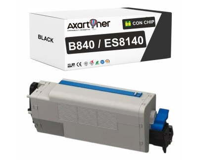 Compatible OKI B840 / ES8140 Negro Cartucho de Toner 44661802
