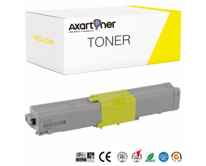 Compatible OKI C310, C330, C331, C510, C511, C530, C531 Amarillo Cartucho de Toner 44469704