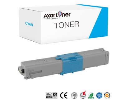 Compatible OKI C310, C330, C331, C510, C511, C530, C531 Cyan Cartucho de Toner 44469706