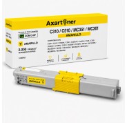 Compatible OKI C310 / C510 / MC351 / MC361 Amarillo Cartucho de Toner 44469704