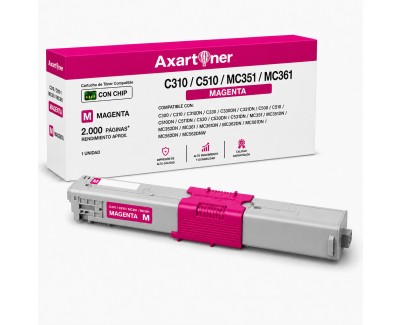 Compatible OKI C310 / C510 / MC351 / MC361 Magenta Cartucho de Toner 44469705