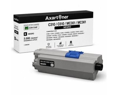 Compatible OKI C310 / C510 / MC351 / MC361 Negro Cartucho de Toner 44469803