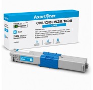 Compatible OKI C310 / C510 / MC351 / MC361 Cyan Cartucho de Toner 44469706