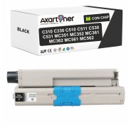 Compatible OKI C310dn C330dn C510dn C511dn C530dn C531dn MC351 MC352dn MC361 MC361dn MC362dn MC561 MC561dn MC562dn MC562dnw Negro Cartucho de Toner 44469803