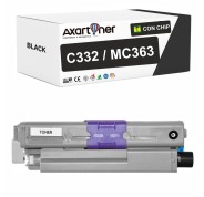 Compatible OKI C332dn / C332dnw / MC363dn / MC363dnw / MC363n / MD363dn Negro Cartucho de Toner 46508712 / 46508716