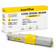 Compatible OKI C332DN / MC363DN / MD363DN Amarillo Cartucho de Toner 46508709 / 46508713